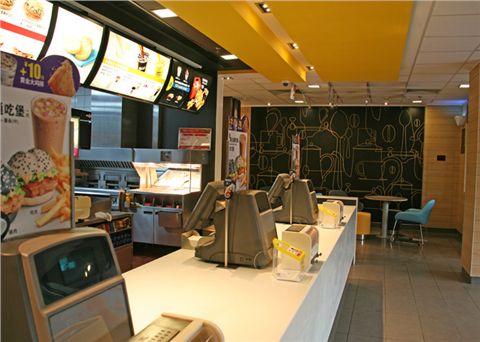 麦当劳快餐店装修材料