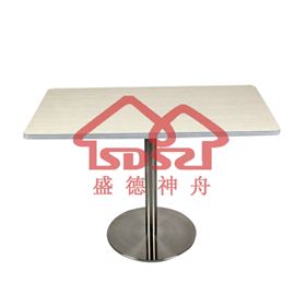 西餐厅肯德基麦当劳桌椅奶茶店咖啡店甜品店分体式四人桌椅快餐店桌椅