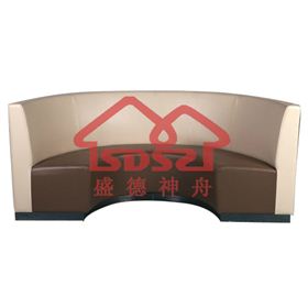  必胜客圆形卡座沙发快餐店卡座西餐厅卡座奶茶店甜品店圆形沙发卡座