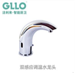 GLLO洁利来双感应调温水龙头 家用红外线洗手器冷热工程1191