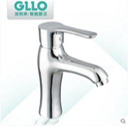 GLLO洁利来全铜坐式加高面盆龙头 单把冷热双控洗手台盆龙头
