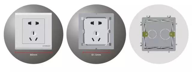 开关插座中86型、118型、120型如何区分？